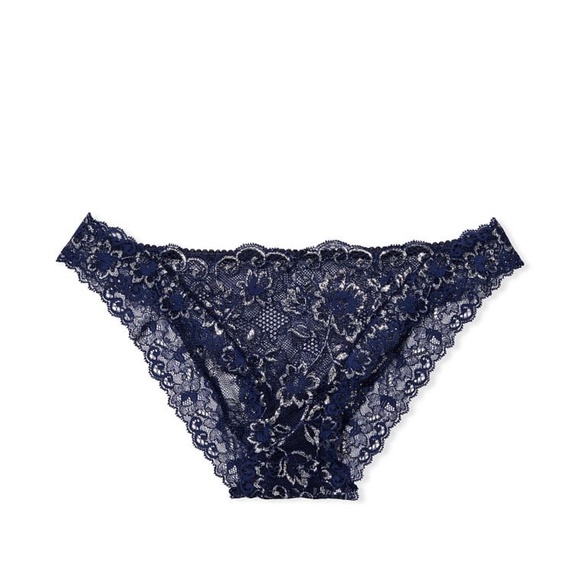 Victoria's Secret Dream Angels Allure Shine Cheekini Panty Ensign Large NEW - Picture 3 of 7